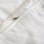 Σετ Μονή Παπλωματοθήκη με Μαξιλαροθήκη Αιγαίον 160Χ230 White